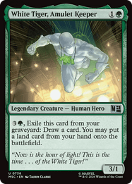 White Tiger, Amulet Keeper