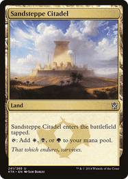 Sandsteppe Citadel