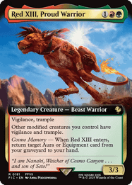 Red XIII, Proud Warrior