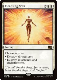 Cleansing Nova