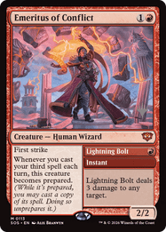 Emeritus of Conflict // Lightning Bolt