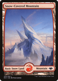 Snow-Covered Mountain