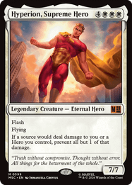 Hyperion, Supreme Hero