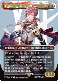 Lightning, Army of One