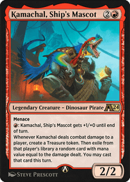 Kamachal, Ship's Mascot
