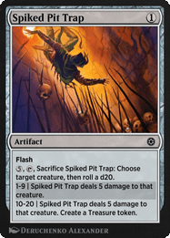 Spiked Pit Trap