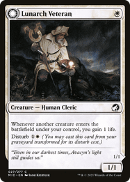 Lunarch Veteran // Luminous Phantom