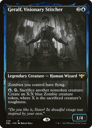 Geralf, Visionary Stitcher