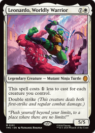 Leonardo, Worldly Warrior