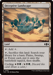 Deceptive Landscape