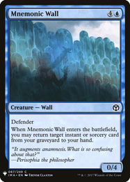 Mnemonic Wall