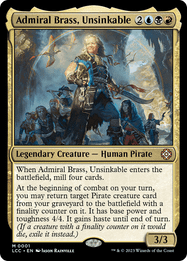 Admiral Brass, Unsinkable