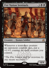 Fire Nation Sentinels