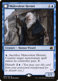 Malevolent Hermit // Benevolent Geist