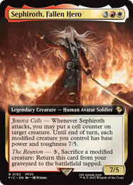 Sephiroth, Fallen Hero