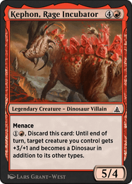 Stegron the Dinosaur Man