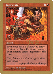 Incinerate