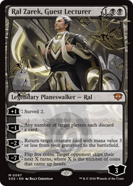 Ral Zarek, Guest Lecturer