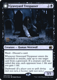 Graveyard Trespasser // Graveyard Glutton