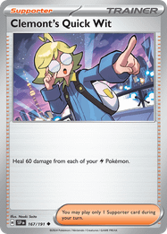 Clemont's Quick Wit
