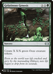 Gelatinous Genesis