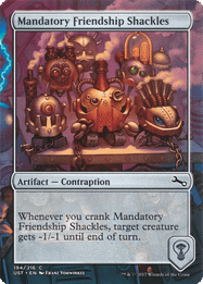 Mandatory Friendship Shackles