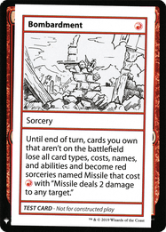 Bombardment