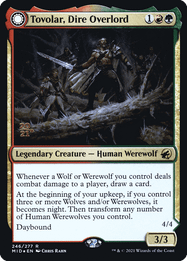 Tovolar, Dire Overlord // Tovolar, the Midnight Scourge