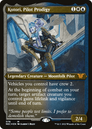 Kotori, Pilot Prodigy