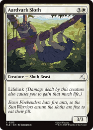 Aardvark Sloth