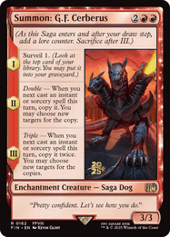 Summon: G.F. Cerberus