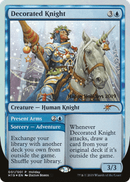 Decorated Knight // Present Arms