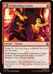 Firebending Lesson
