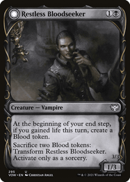 Restless Bloodseeker // Bloodsoaked Reveler