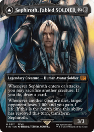 Sephiroth, Fabled SOLDIER // Sephiroth, One-Winged Angel