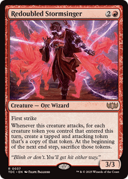 Redoubled Stormsinger