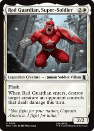Red Guardian, Super-Soldier