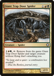 Giant Trap Door Spider