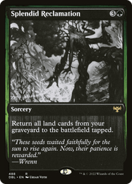 Splendid Reclamation