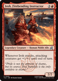 Iroh, Firebending Instructor