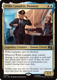 Willie Lumpkin, Postman