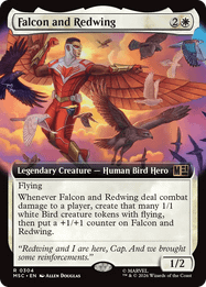 Falcon and Redwing