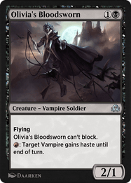 Olivia's Bloodsworn