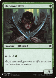 Llanowar Elves