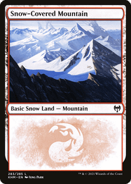 Snow-Covered Mountain