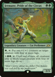 Jermane, Pride of the Circus