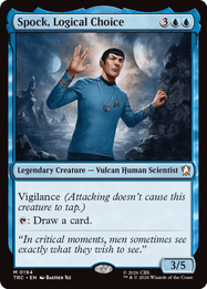 Spock, Logical Choice