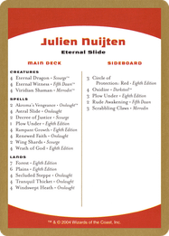 Julien Nuijten Decklist
