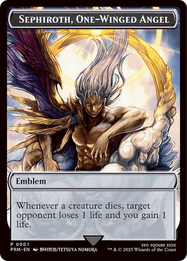 Sephiroth, One-Winged Angel Emblem