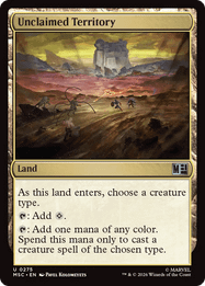 Unclaimed Territory